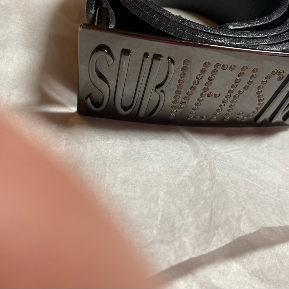 Versace Jeans Collection Black Belt